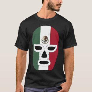 Mexikanischer Luchador - Mexikanischer Flaggenwäch T-Shirt