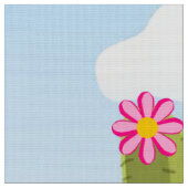 Mexikanischer Mann Donkey Dog Sombrero Gelbes Gewe Stoff (Nahaufnahme)