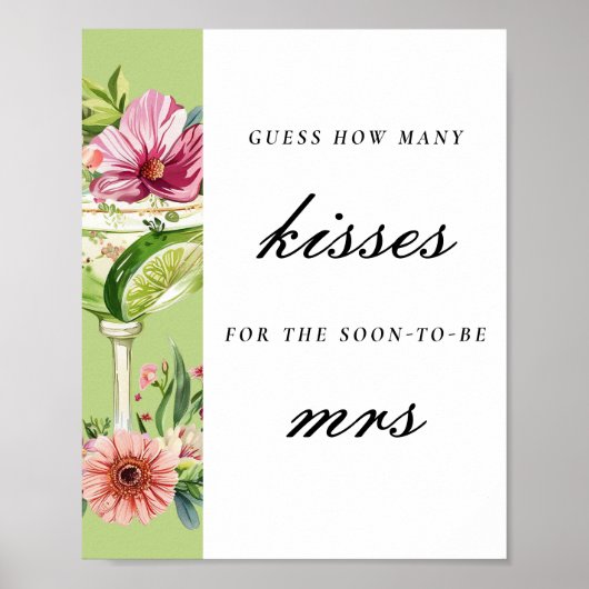 Mexikanischer Margarita Wie viele Brautpartys unte Poster (Vorne)