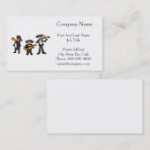 Mexikanischer Mariachi Band Fiesta Music Cartoon A Visitenkarte (Vorne/Hinten)