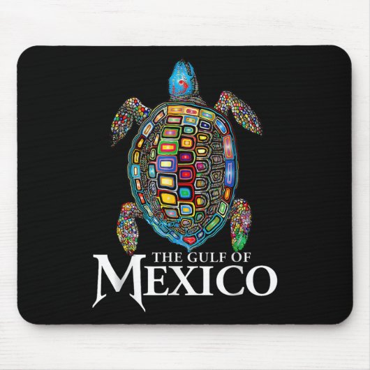 Mexikanischer Meerbusen Mousepad (Vorne)