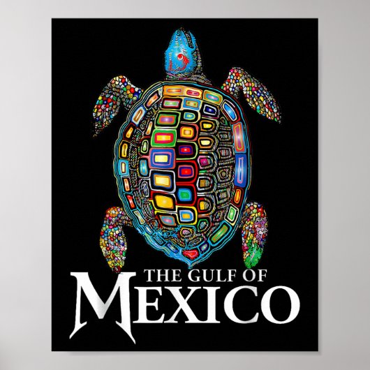 Mexikanischer Meerbusen Poster (Vorne)