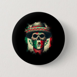 Mexikanischer Mexikaner Cinco De Mayo Tijuana Prid Button