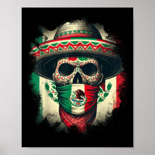 Mexikanischer Mexikaner Cinco De Mayo Tijuana Prid Poster