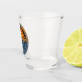 Mexikanischer Mond und Sonne Schnapsglas (Rechts)