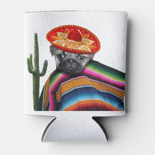 Mexikanischer Mops kann kühler Dosenkühler (Vorderseite)