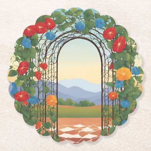 Mexikanischer Morgenherrn Untersetzer (Vorderseite)