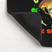 Mexikanischer Nacho Average Game Show Host Mousepad (Ecke)