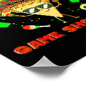 Mexikanischer Nacho Average Game Show Host Poster (Ecke)
