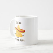 Mexikanischer Nacho Durchschnittliche Tante Funny Kaffeetasse (Vorderseite Links)