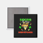 Mexikanischer Nacho-Durchschnittsvermittler Magnet (Vorderseite/Rückseite)
