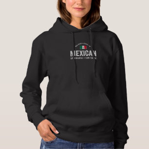 Mexikanischer Natürlich Kann Ich Kochflaggenkoch Hoodie