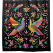 mexikanischer Otomi-Duschvorhang Duschvorhang (Vorderseite)