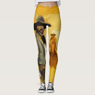 Mexikanischer Outlaw Pop Art Leggings