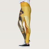 Mexikanischer Outlaw Pop Art Leggings (Links)