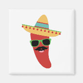 mexikanischer Paprika Magnet (Vorne)