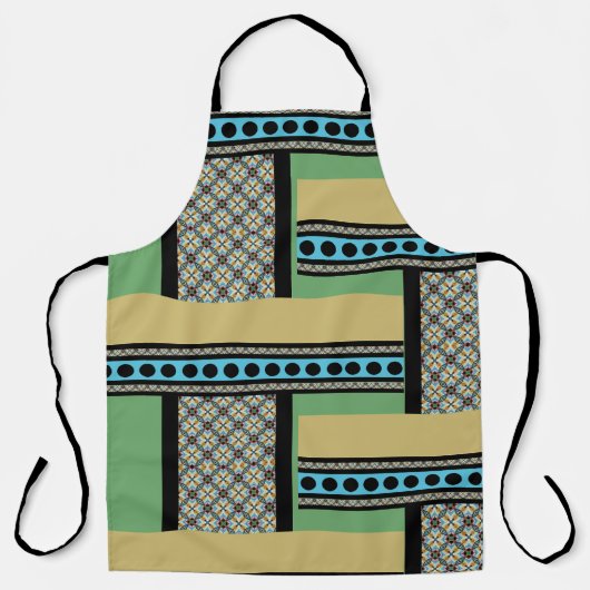 mexikanischer Patchwork-Stil 1 Schürze (Vorderseite)