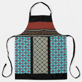 mexikanischer Patchwork-Stil 3 Schürze (Vorderseite)