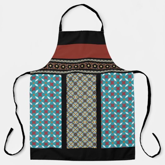 mexikanischer Patchwork-Stil 3 Schürze (Vorderseite)