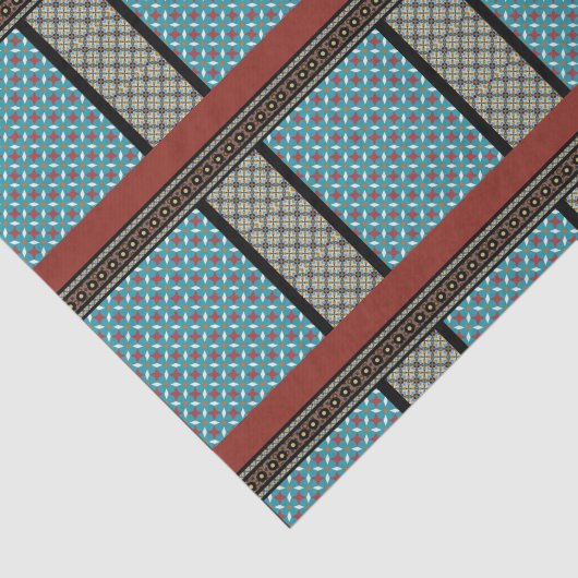 mexikanischer Patchwork-Stil 3 Seidenpapier (Ausschnitt)