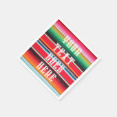 Mexikanischer Poncho-Decke cinco de mayo, Sonderte Serviette (Ecke)