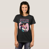 Mexikanischer Power Strong Mariachi Woman Shirt (Vorne ganz)
