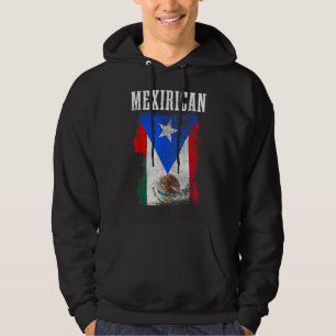 Mexikanischer Puerto Rico Mix Mexiko Puerto Rico P Hoodie
