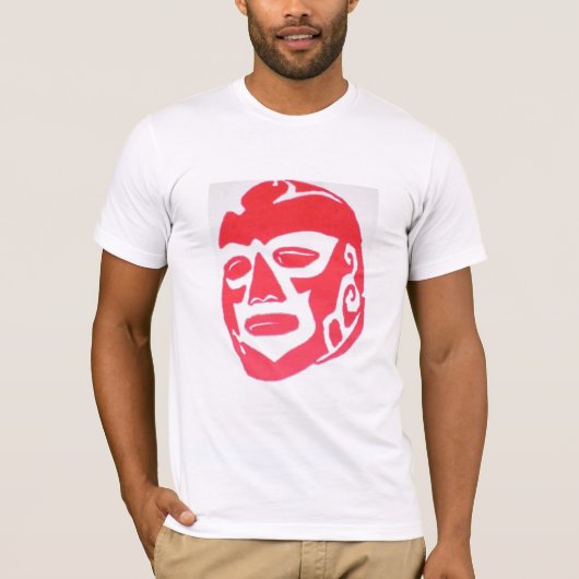 mexikanischer Ringkämpfer T-Shirt (Vorderseite)