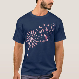 mexikanischer Salamander Amphibien Dandelion Axolo T-Shirt