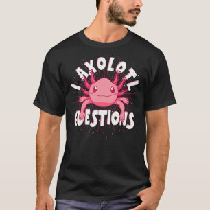 Mexikanischer Salamander Amphibien Tier Axolotl T-Shirt