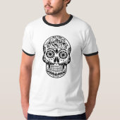 Mexikanischer Schädel-T - Shirt (Vorderseite)