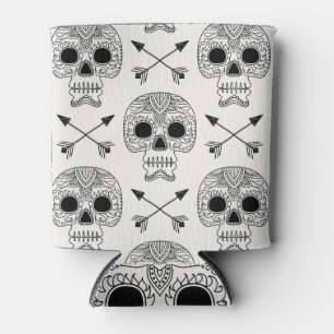 Mexikanischer Schädeltag Dosenkühler