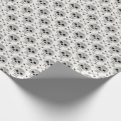 Mexikanischer Schädeltag Geschenkpapier (Ecke)