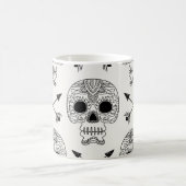 Mexikanischer Schädeltag Kaffeetasse (Mittel)