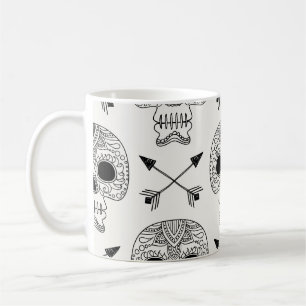 Mexikanischer Schädeltag Kaffeetasse