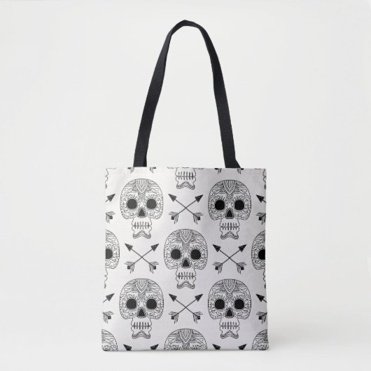 Mexikanischer Schädeltag Tasche (Vorderseite)