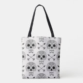 Mexikanischer Schädeltag Tasche (Rückseite)