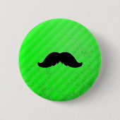 Mexikanischer Schnurrbart Button (Vorderseite)