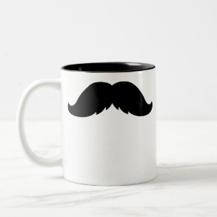 Mexikanischer Schnurrbart Zweifarbige Tasse