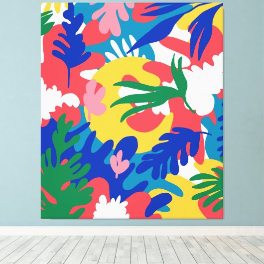 Mexikanischer Sommer Leinwanddruck (Insitu (Holzboden))