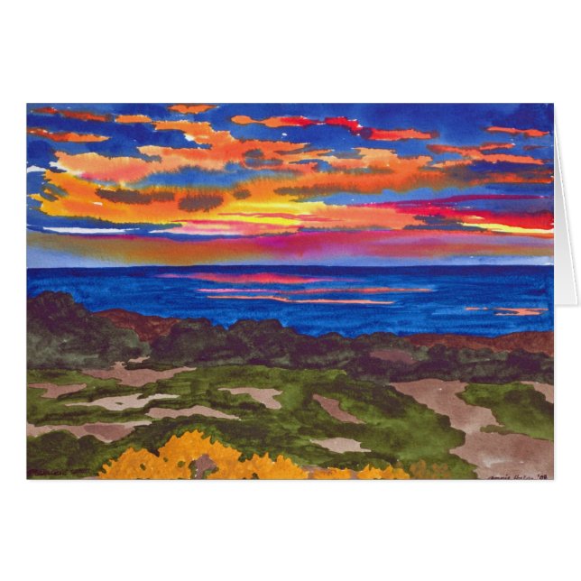 Mexikanischer Sonnenuntergang (Vorderseite (Horizontal))