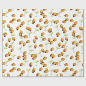 Mexikanischer Spaß Margarita Taco Dienstag Geschenkpapier (Flach)