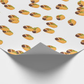 Mexikanischer Spaß-Taco-Dienstag Geschenkpapier (Ecke)