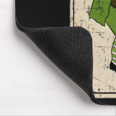 Mexikanischer St Patricks Day und Cinco de Mayo Gi Mousepad (Ecke)
