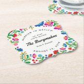 mexikanischer Stickerei-Bar-Untersetzer Untersetzer (angewinkelt)