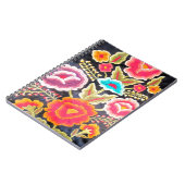 Mexikanischer Stickereientwurf Notizblock (Linke Seite)