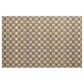 mexikanischer Stil Simulated Mosaic Neutral Browns Stoff (Yard (91,4 cm))