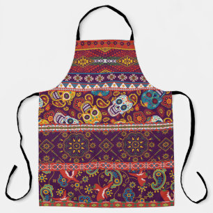 Mexikanischer Stil traditionelles Stoff-Patchwork  Schürze