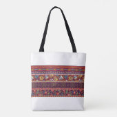 Mexikanischer Stil traditionelles Stoff-Patchwork Tasche (Rückseite)