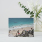 mexikanischer Strand Postkarte (Stehend Vorderseite)